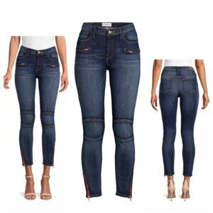 Etienne Marcel Denim EM7096 Ankle Zippers Moto jeans 24
